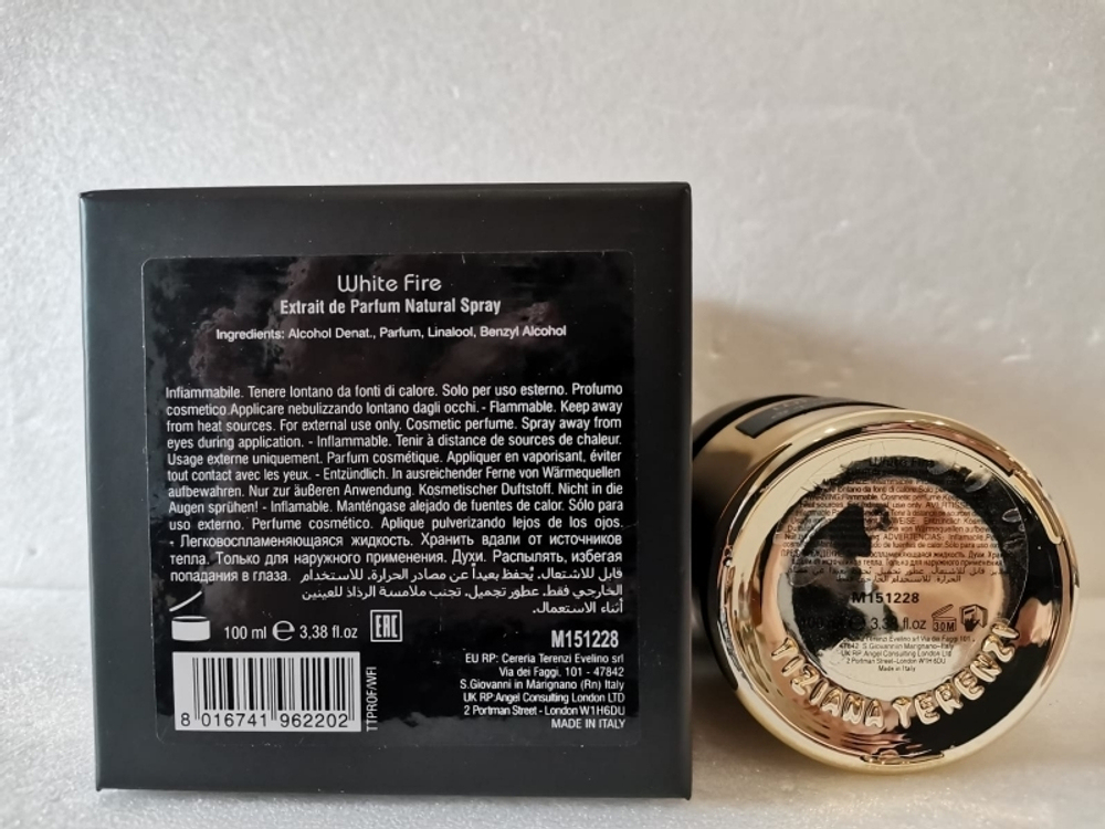 Tiziana Terenzi White Fire 100 ml (duty free парфюмерия)