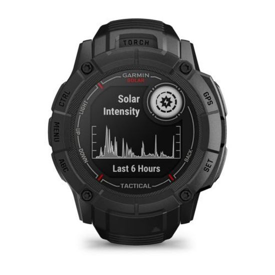 Умные часы Garmin Instinct 2X Solar Tactical Edition, черный