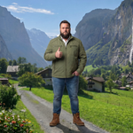 Ветровка хлопковая больших размеров