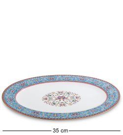 Pavone JK-174 Столовый сервиз 27 пр. на 6 перс. «Арабески» (Arabesca Blue  )