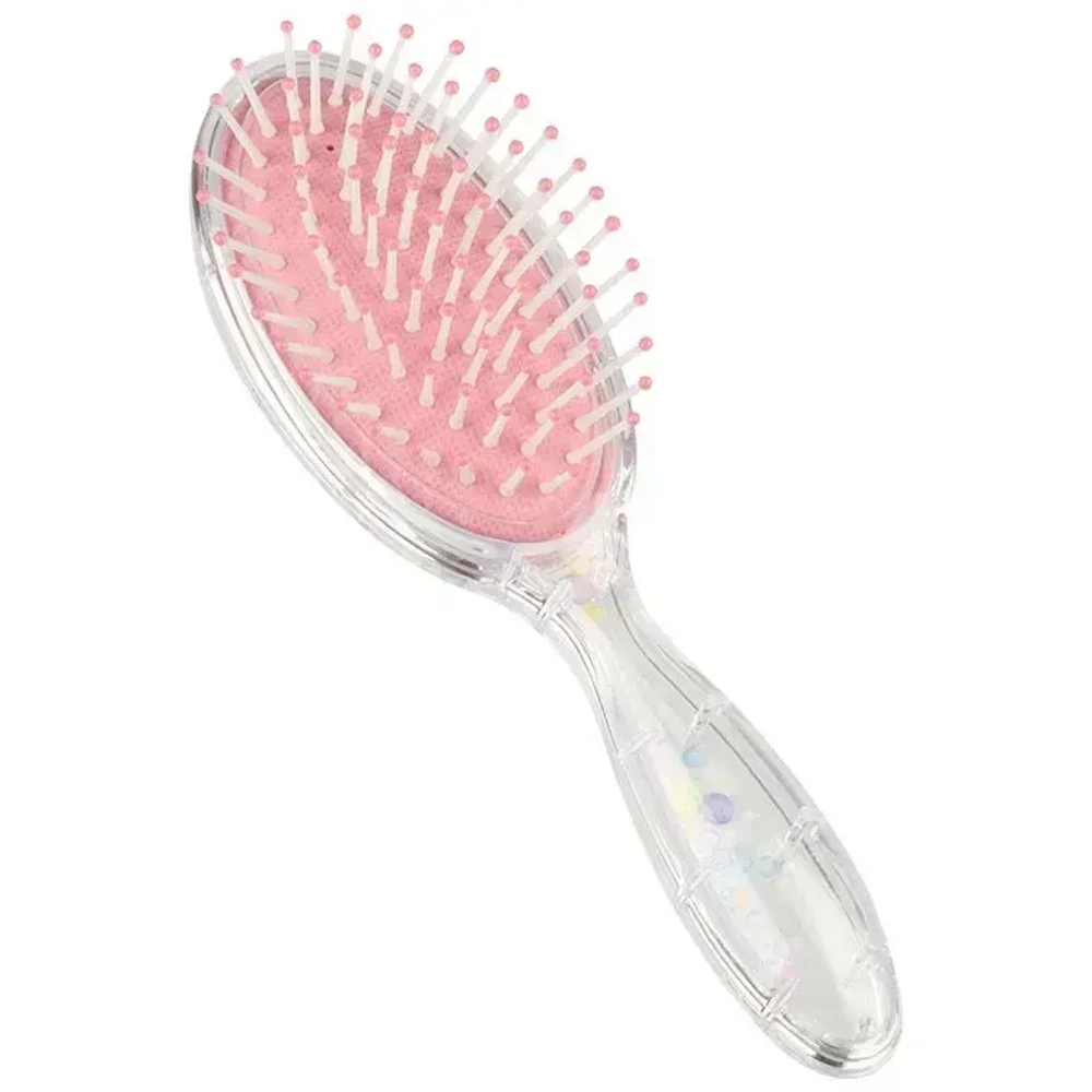 Расческа для волос массажная с наполнителем Овал BR-08