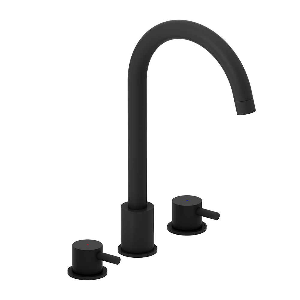 Смеситель для раковины, встраиваемый в столешницу трёхсекционный Damixa Scandinavian Pure 360200300