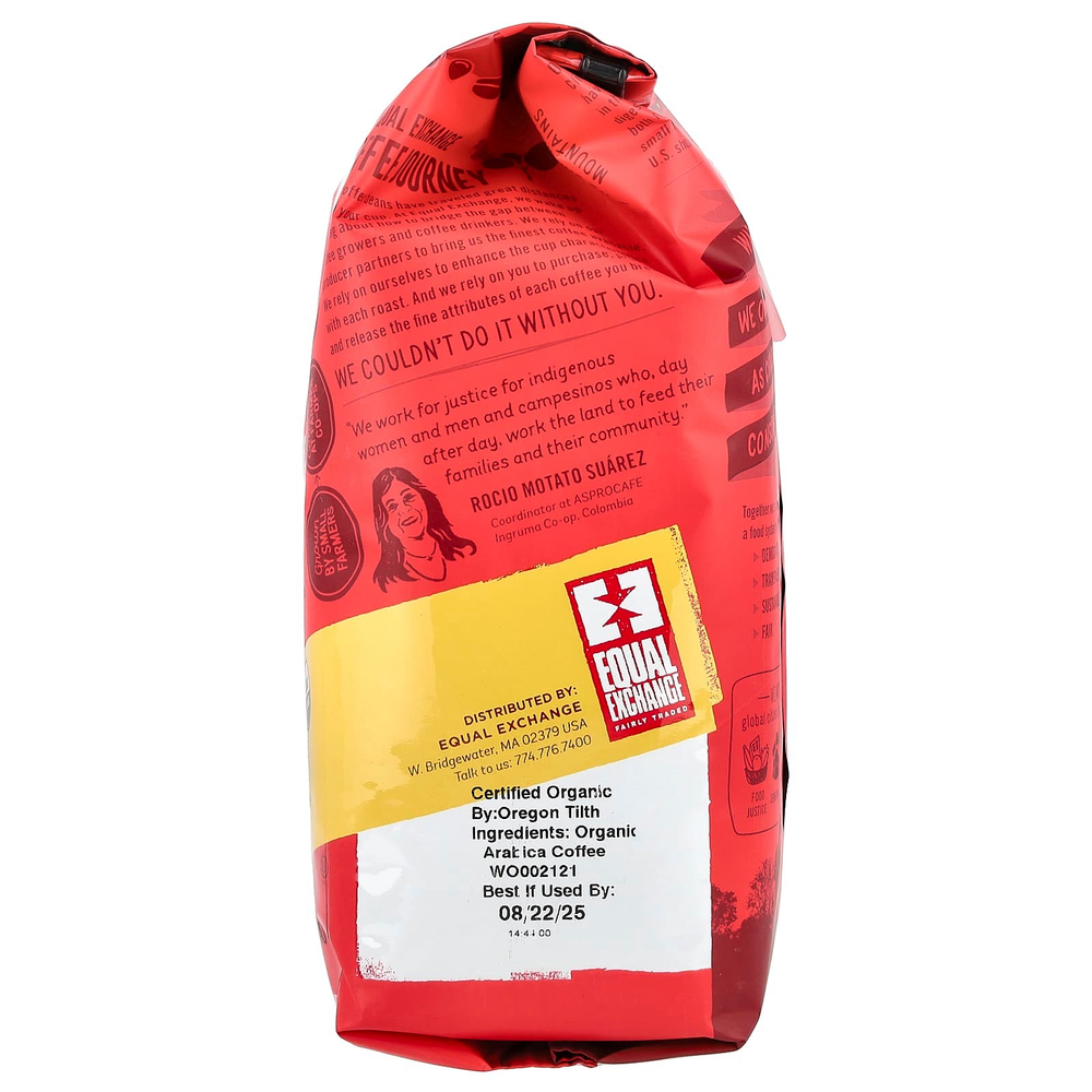 Equal Exchange, Organic Coffee, Love Buzz, цельные зерна, французская обжарка, 340 г (12 унций)