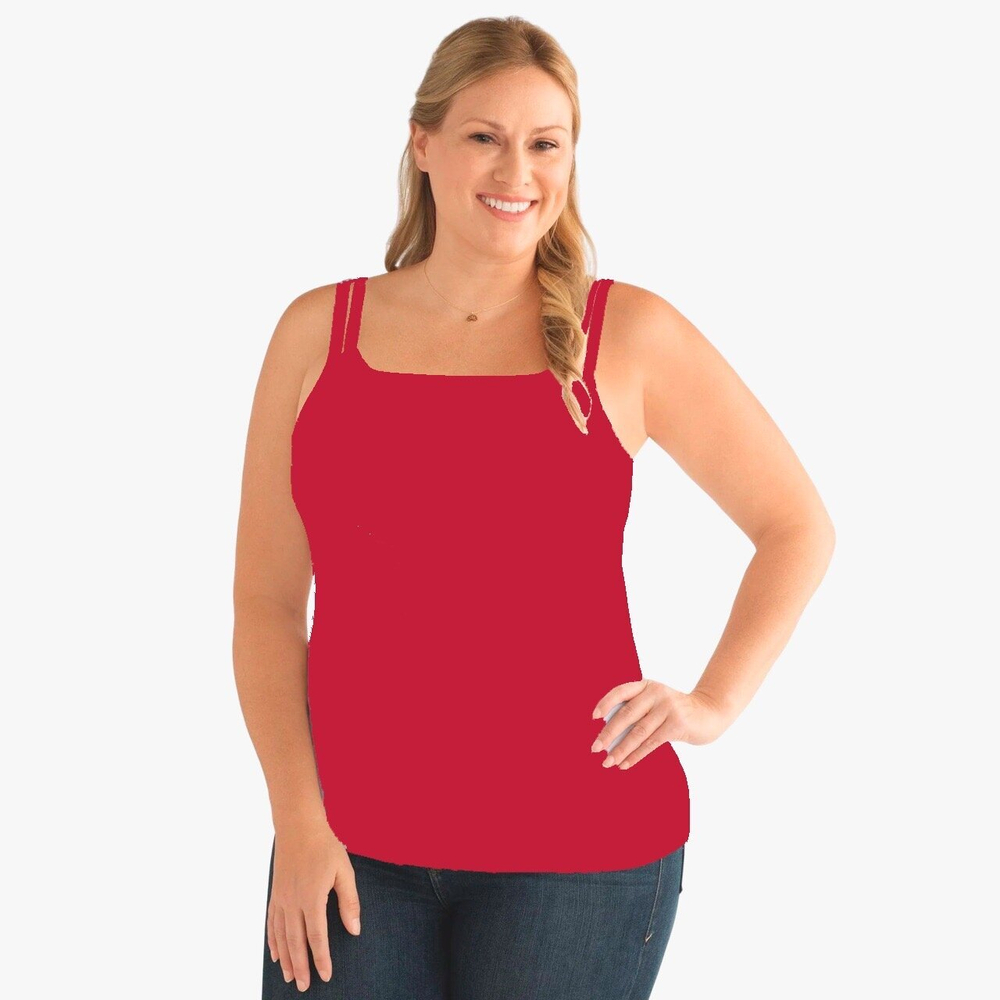 Топ ортопедический со встроенным бюстгальтером Valetta Amoena 52.EU/58.RU красный