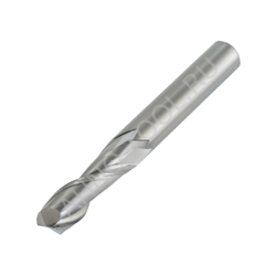 Фреза твердосплавная   8мм (L=60, l=20, хв=8) Z2 45° по алюминию и цвет.металлам BRAL-2E-D8.0 AHNO