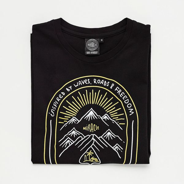 Футболка Roads Черная - фото 2