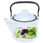 Чайник эмалированный 2,5л «Базилик» 01-2711/4- (4)