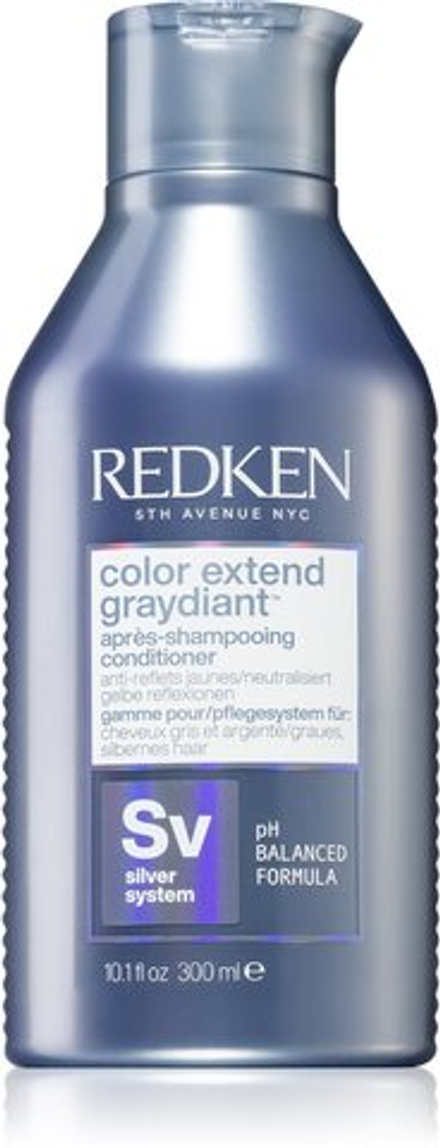 Redken Color Extend Graydiant - увлажняющий кондиционер, нейтрализующий желтоватый оттенок /   300  ml  / GTIN 3474636920099