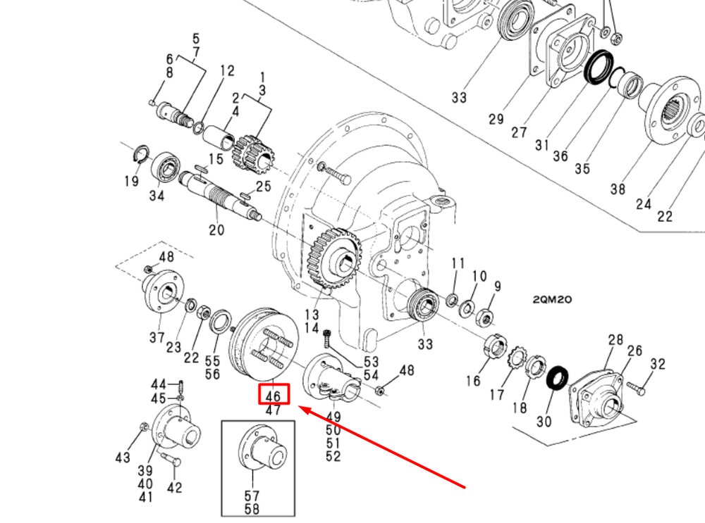 124770-85400 COUPLING ASSY, FLEXIBLE