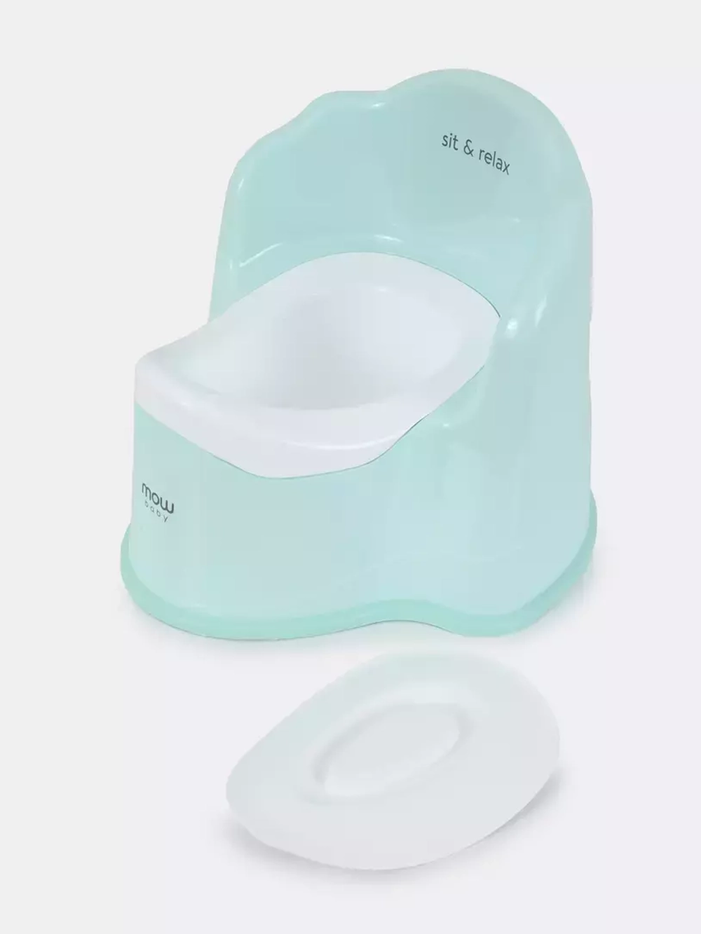 Горшок Mowbaby Potty мятный