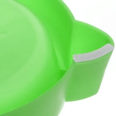 Миска пластиковая «Мр. Томас», цвет зелёный, 14*4см