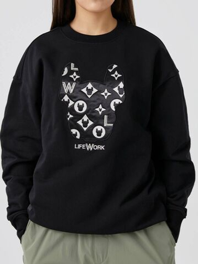 Свитшот с монограммный логотипом ladok