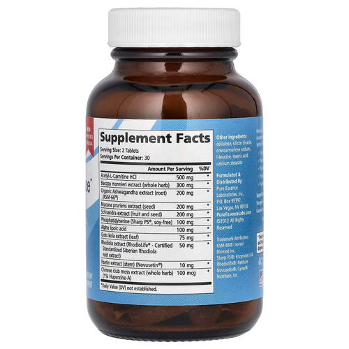 Pure Essence, BrainEssence, 60 таблеток