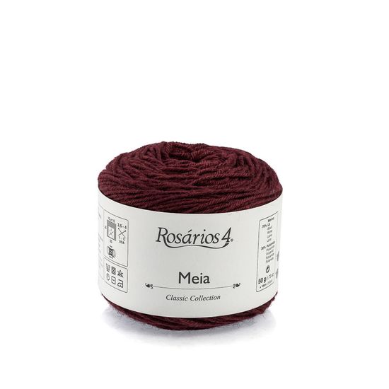 Пряжа ROSARIOS 4 Meia (70% меринос, 30% полиамид)