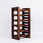 Подставка для винных бутылок из древесины кедра. BM1