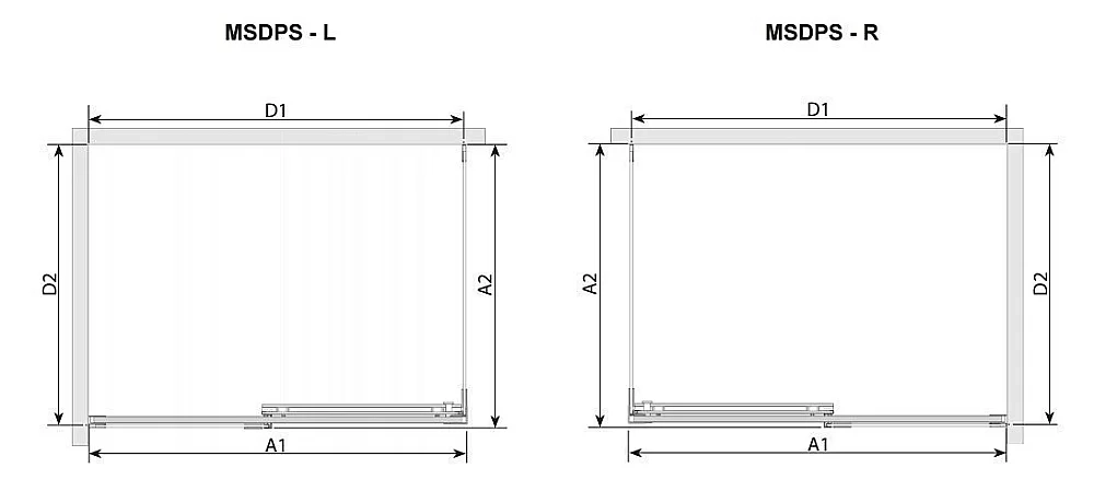 Душевой уголок Ravak Matrix MSDPS 120x90 стекло прозрачное/профиль хром