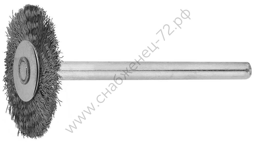 ЗУБР 20 x 3.2 мм, L 42 мм, Щетка радиальная (35931)