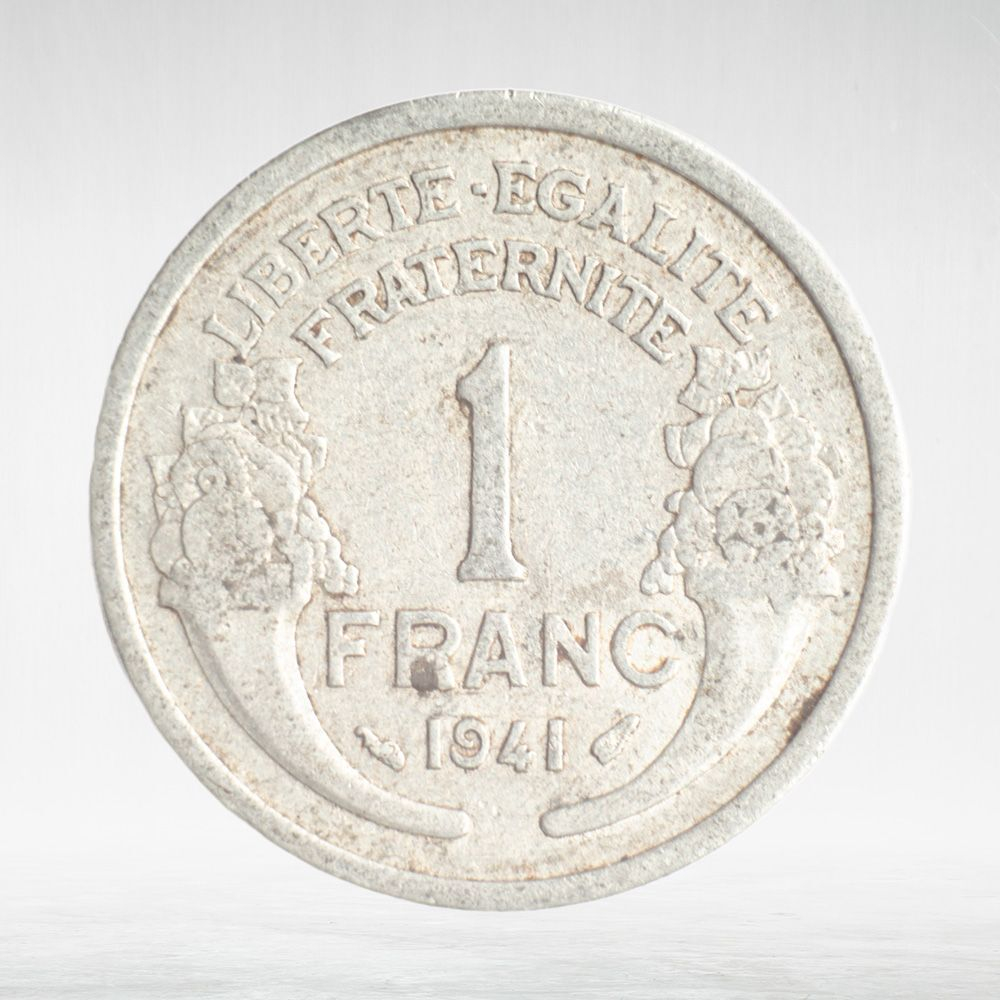 France, 1 Franc 1941, VF