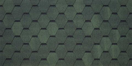 Гибкая черепица TEGOLA GARDA Verde 479 2,86м2