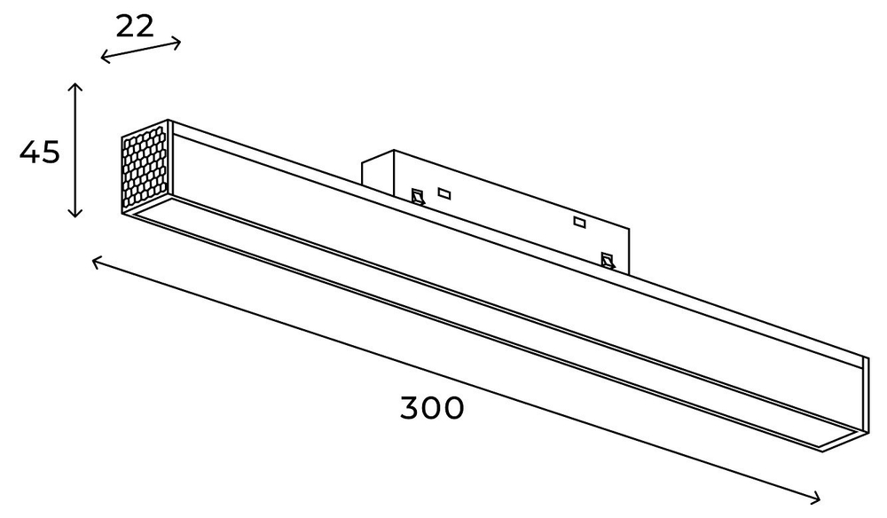 Накладной светильник Hesby Lighting ElDeko HSBL_0150