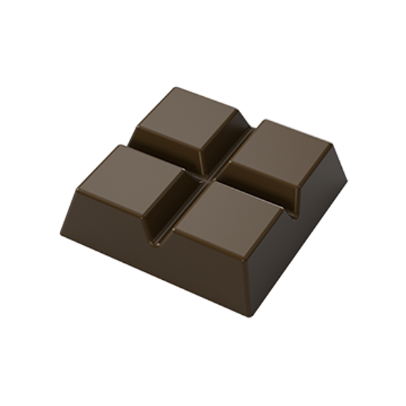 731 | Форма "Плитка - 4 квадрата" (275*175 мм)