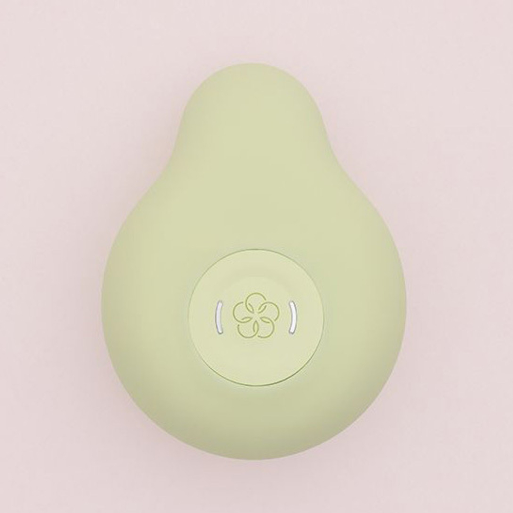 Зеленый вибратор 7,7см Tenga Iroha Hanamidori IHM-22