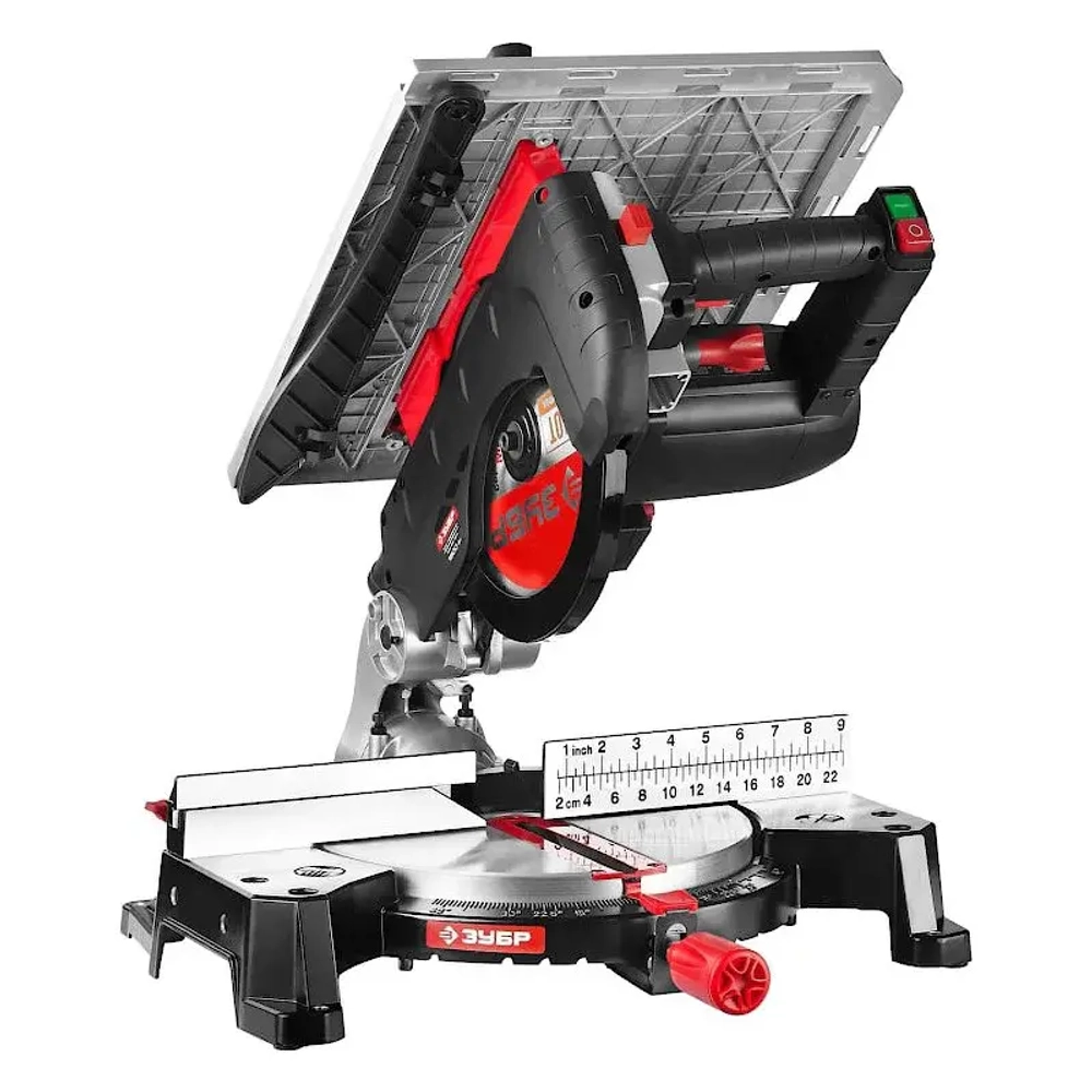 Торцовочная пила ЗУБР ЗПТК-255-1800 комбинированная