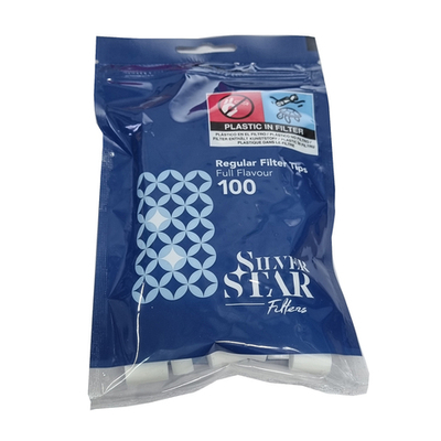 Фильтры для сигарет "Silver Star" 8mm Regular 100шт