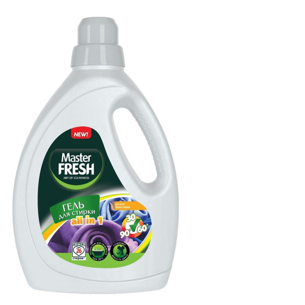 Гель для стирки цветного белья Мастер Фреш Color, 1.3л