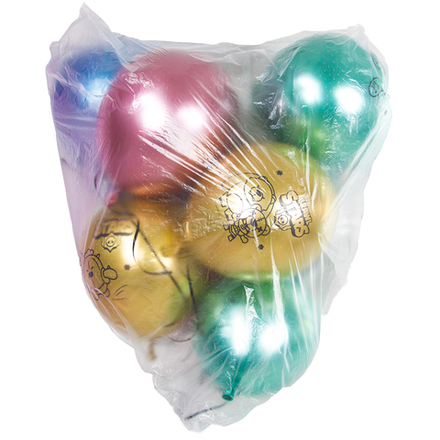 Комплект пакетов для транспортировки надутых шаров  0.9*1.1 (25 шт)