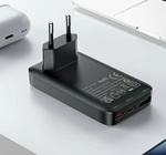 Ультра-тонкое зарядное устройство ACEFAST A100 65W 2хUSBC/1хUSB-A