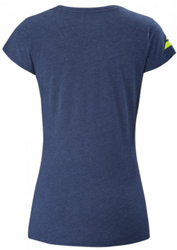 Женская теннисная футболка Babolat Exercise Massange Tee W
