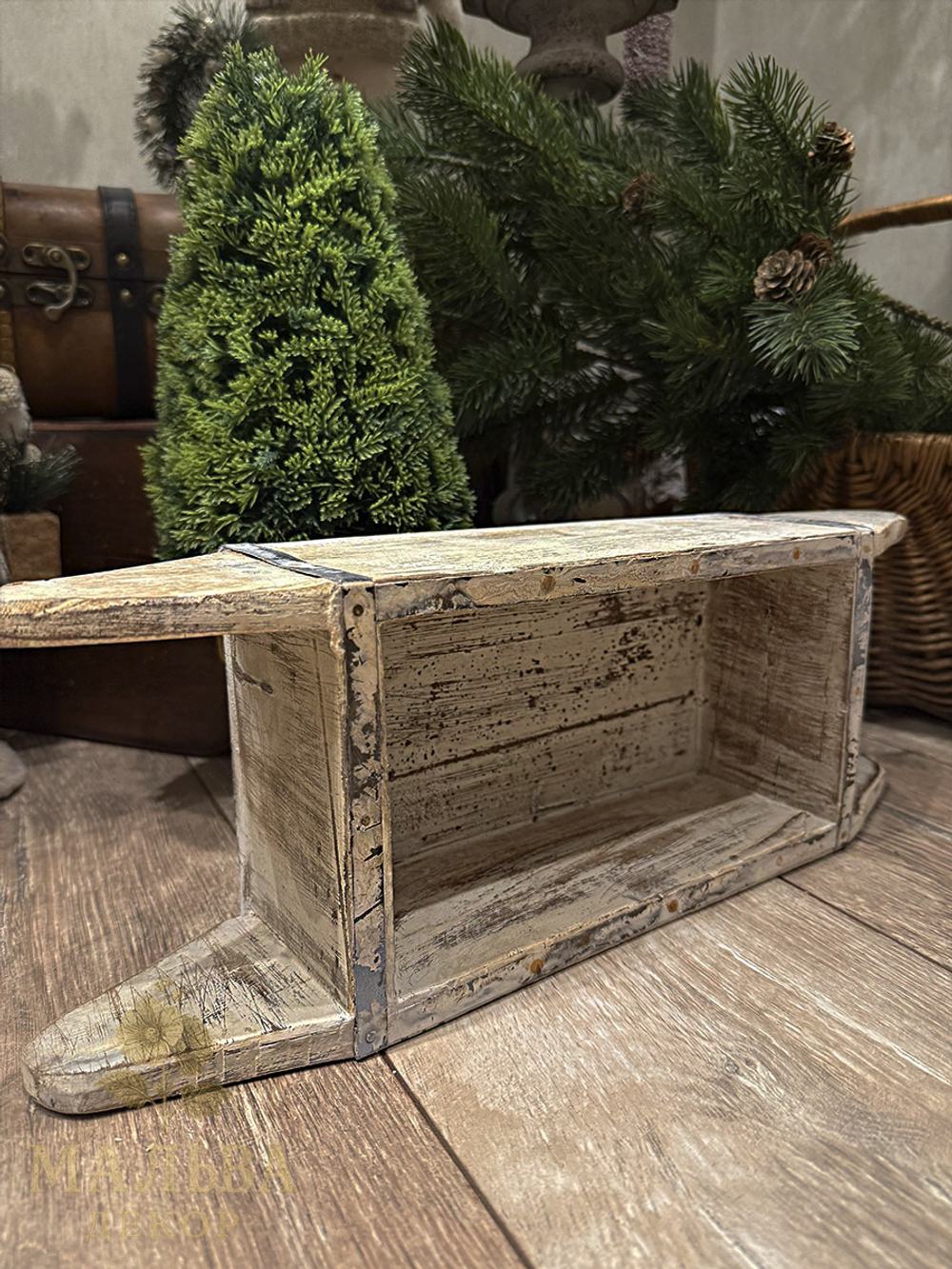 Ящик декоративный "Брик" 39x14x8 см