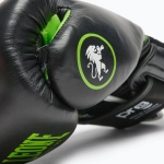 Боксёрские перчатки LEONE 1947 Professional 2 black/green