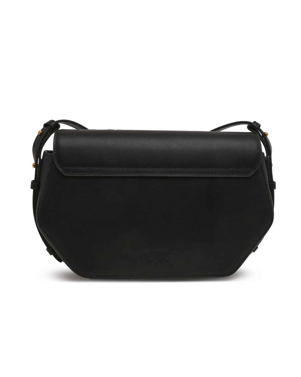 кожаная сумка через плечо love click exagon classic vite Pinko - черный(100073 A0F1)