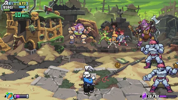 Teenage Mutant Ninja Turtles: Shredder's Revenge (Nintendo Switch, Английская версия, Б/У)