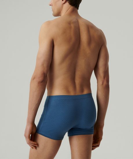 Трусы мужские боксеры (3шт), Atlantic 3MH-212, хлопок, темно-синий + голубой + деним