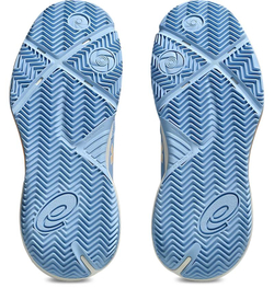 Женские кроссовки для Падел Asics Gel-Challenger 15 Padel - stone wash/orange glow