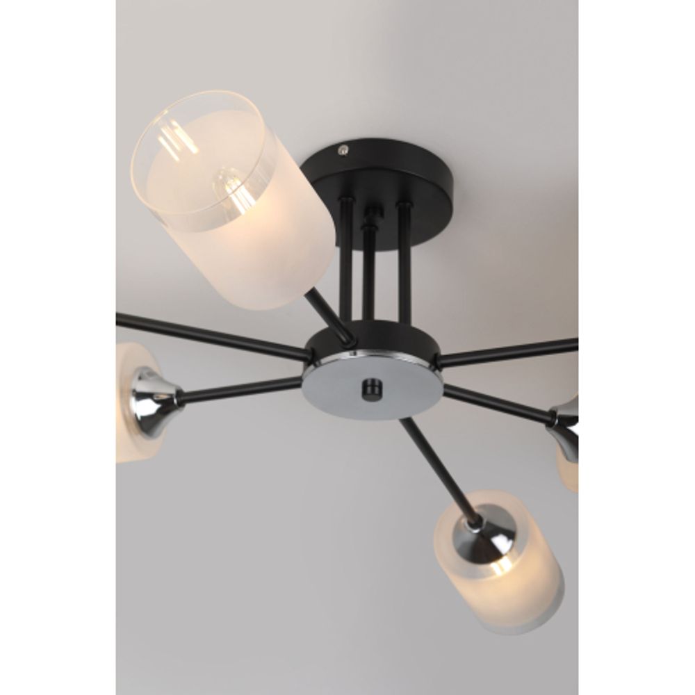 Люстра Rivoli Jocelyn 9191-306 6хЕ27 60 Вт модерн | Лайт