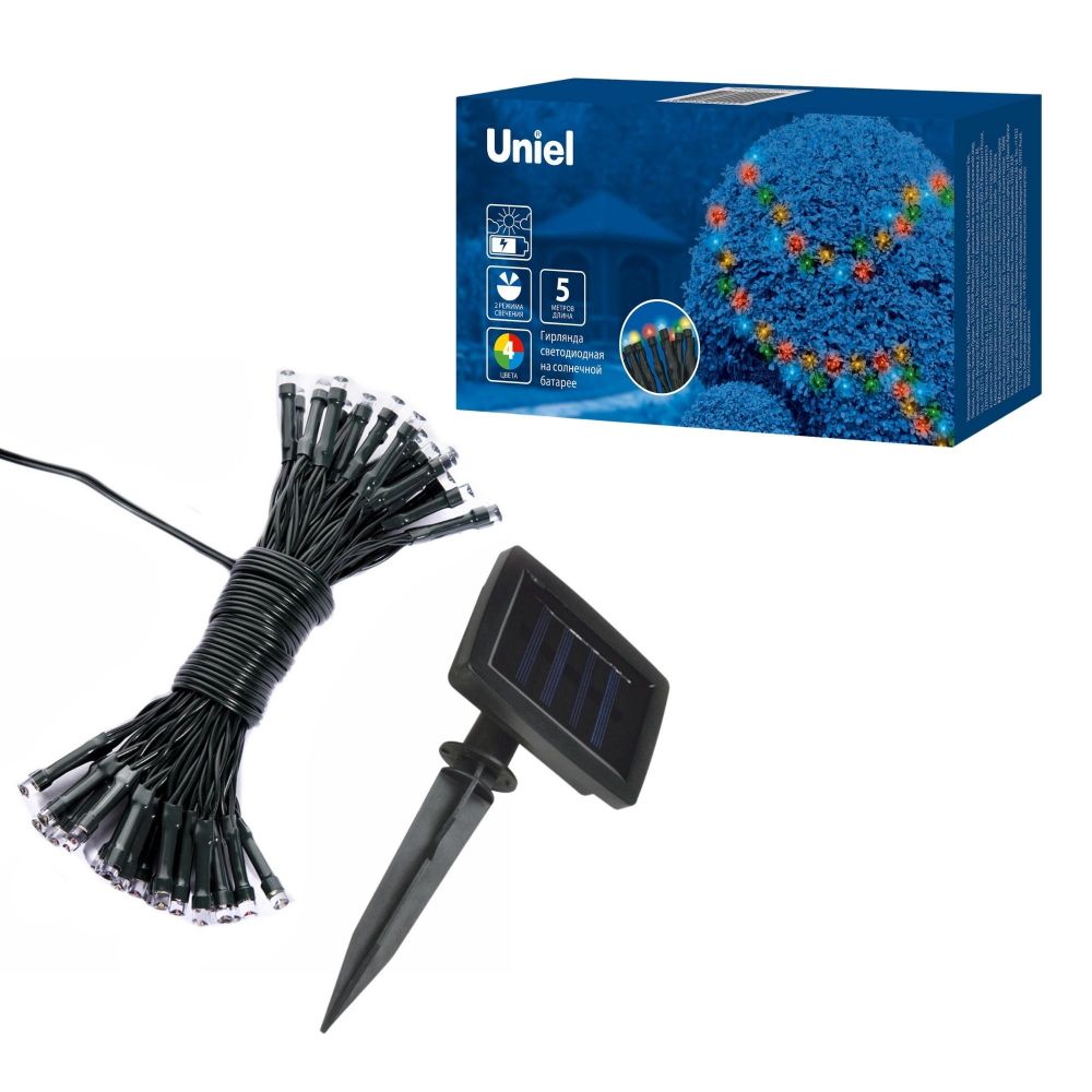 USL-S-122-PT5000 Садовая гирлянда на солнечной батарее Milkyway. Серия Special