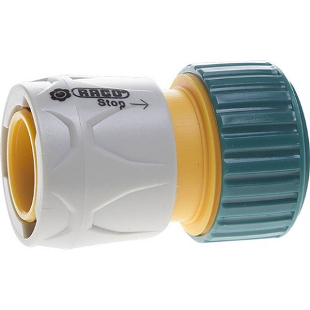 Соединитель быстросъёмный для шланга, 3/4", с автостопом, RACO ORIGINAL