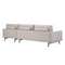 Galene 4-местный диван с правым шезлонгом бежевого цвета 314 см