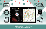 Магнитола для KIA Optima 2013-2015 (рамка-накладка) - Vaycar VA27-0345 на Android 13, 8-ядер, 2Гб-32Гб, 4G SIM-слот