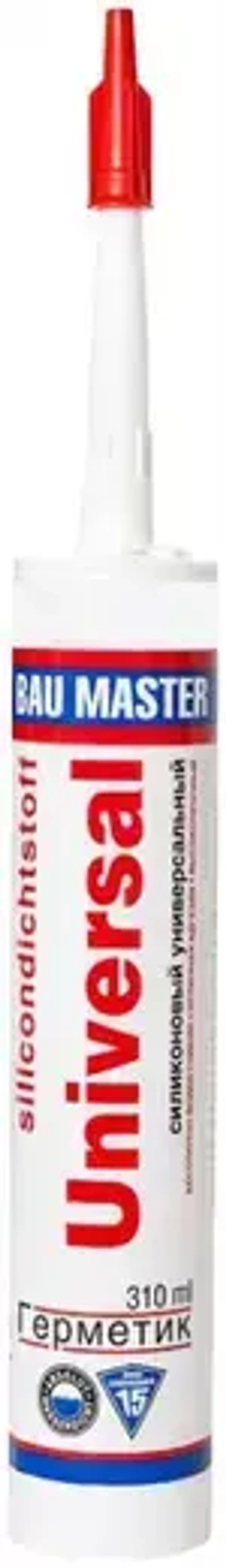 Герметик BAU MASTER Universal силиконовый прозрачный 310 мл