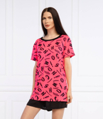 футболка Moschino - фуксия(1916 2135)