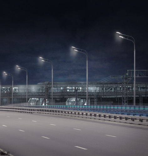 Освещение автомобильных дорог и магистралей