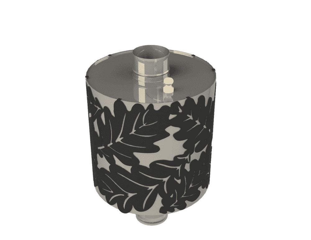 Бак на трубе Grill'D Dubravo 50 л (AISI 304, 1 мм) D115