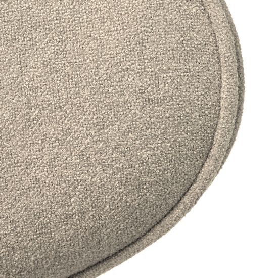 Стул полубарный Lucas 3 латте букле ножки цвета орех