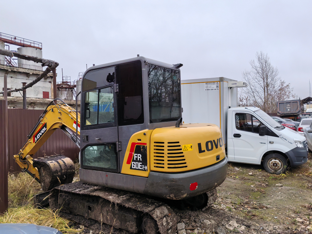 Lovol FR* Мини-экскаватор FR60E (Дизельный, 3,1 л, 49 л.с., АТ)