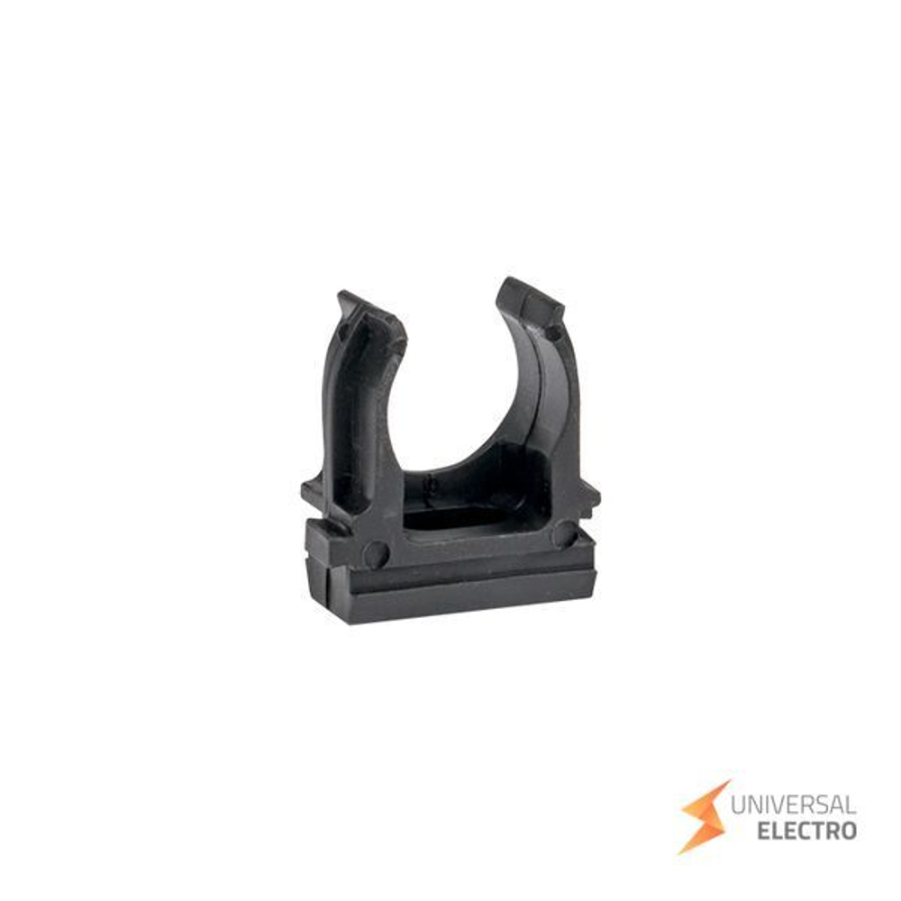 Крепеж-клипса d16 мм (10 шт) черная EKF-Plast